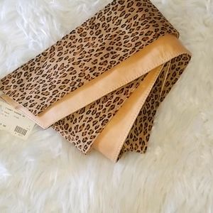 Dual Sided Animal Print Belt